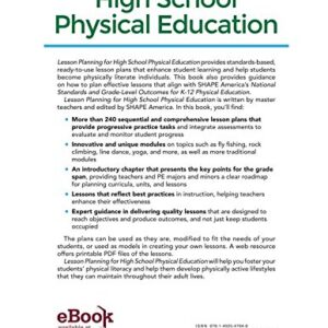 Lesson Planning for High School Physical Education: Meeting the National Standards & Grade-Level Outcomes (SHAPE America set the Standard)