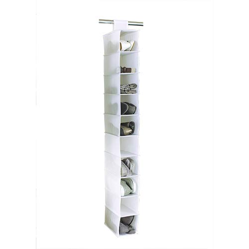 Closet Hanging Organizer 10-Shelves Mainstay