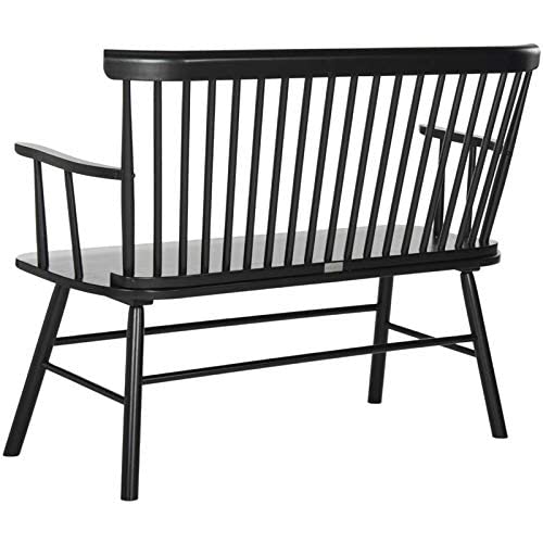 Safavieh American Homes Collection Addison Spindle Back Black Bench