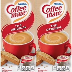 Nestle Coffee-Mate Liquid Creamer Original 2-pack; 50 Count Each