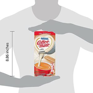 Nestle 35110 Coffee-Mate Original Flavor Creamer, Single Serve Portions, 50/Box