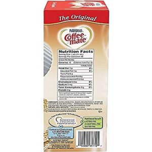 Nestle 35110 Coffee-Mate Original Flavor Creamer, Single Serve Portions, 50/Box