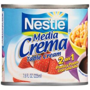 nestle media crema table cream (pack of 6)