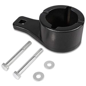 e-cowlboy for toyota/lexus crankshaft damper pulley holding holder harmonic tool with 2pcs crank bolts