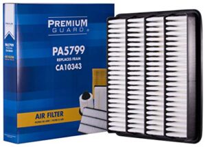 pg engine air filter pa5799 | fits 2021-07 toyota tundra, 2013-08 sequoia, 2021-08 land cruiser, 2021-08 lexus lx570
