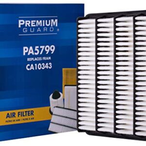 PG Engine Air Filter PA5799 | Fits 2021-07 Toyota Tundra, 2013-08 Sequoia, 2021-08 Land Cruiser, 2021-08 Lexus LX570