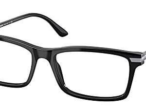 Prada PRADA PR 03YV Black 54/17/145 men Eyewear Frame