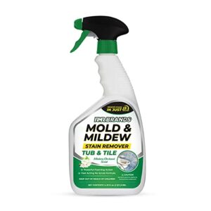 rmr – tub and tile cleaner, mold & mildew stain remover, industrial-strength, no-scrub foam cleaner, modern orchard scent, 32 fl oz