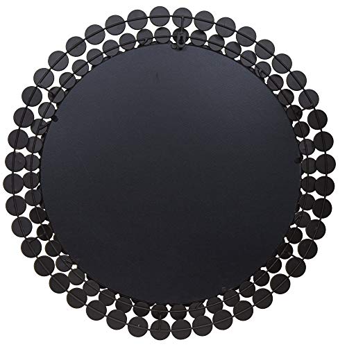 Everly Hart Collection Round Jeweled Mirror, 24"