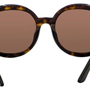 Prada PR09VSF 2AU8C1 Tortoise PR09VSF Oval Sunglasses Lens Category 3 Size 58mm