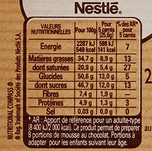 Nestlé Dessert Baking Chocolate 52% (7.2oz)