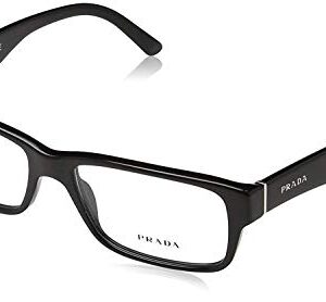 PRADA EYEGLASSES OPTICAL RX VPR 16M 1AB-101 BLACK VPR16M 53/16/140