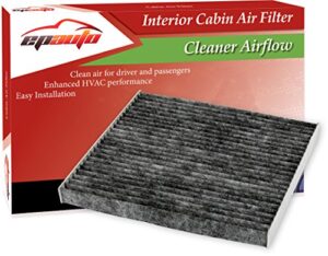 epauto cp133 (cf10133) replacement for toyota premium cabin air filter include activated carbon