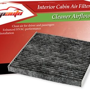 EPAuto CP133 (CF10133) Replacement for Toyota Premium Cabin Air Filter include Activated Carbon