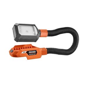 ridgid r8692b gen5x 18-volt flexible dual-mode led work light (tool-only, battery and charger not included)
