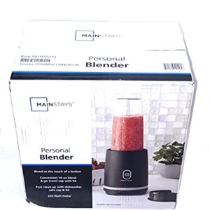 Mainstays Personal Black, White Blender (Black)