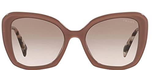 Prada PR 03YS Alabaster/Crystal/Clear Gradient Brown One Size