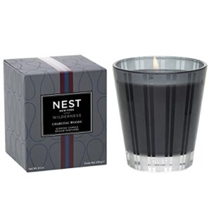 nest new york charcoal woods classic candle