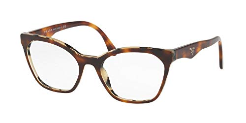 Prada PR 09UV - TH81O1 Eyeglass Frame HERITAGE HAVANA/WHITE HAVANA w/DEMO LENS 54mm