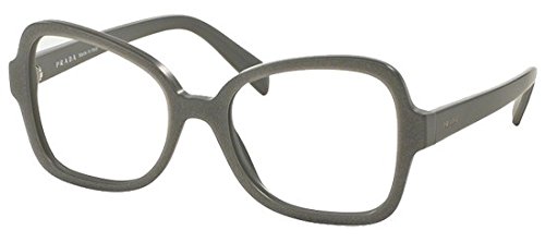 Prada PR 25SV - UFG1O1 Eyeglass Frame MATTE ALLUMINIUM GREY w/DEMO LENS 53mm