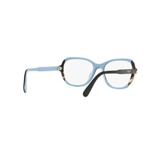 Eyeglasses Prada PR 3 VV KHR1O1 Top Black/Azure/Spotted Brown, 54/17/140