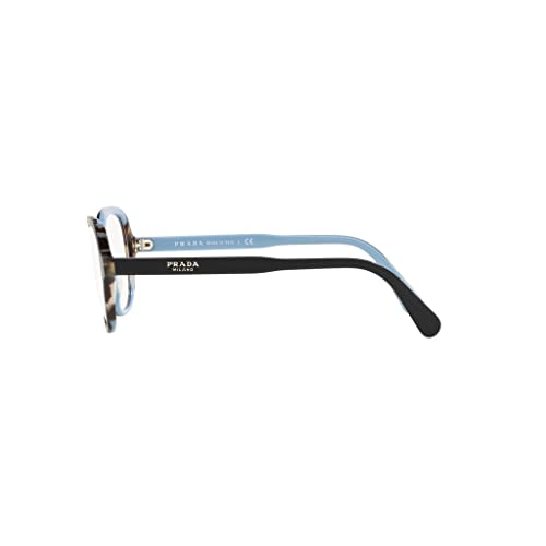 Eyeglasses Prada PR 3 VV KHR1O1 Top Black/Azure/Spotted Brown, 54/17/140