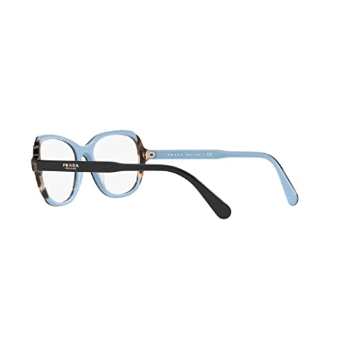 Eyeglasses Prada PR 3 VV KHR1O1 Top Black/Azure/Spotted Brown, 54/17/140