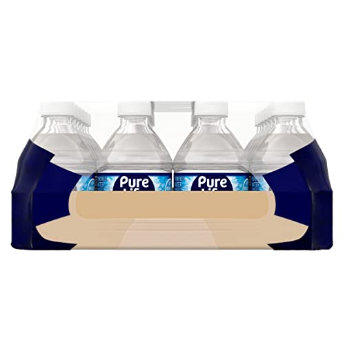 Pure Life, Purified Water, 8 Fl Oz, Plastic Bottled Water, 24 Pack