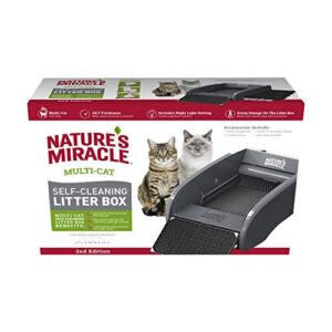 Nature's Miracle™ Multi-Cat Self-Cleaning Litter Box,Large/X-Large