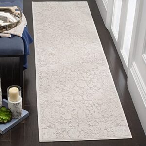 SAFAVIEH Reflection Collection 8' x 10' Beige/Cream RFT667A Vintage Distressed Area Rug