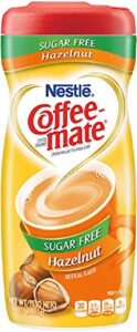 nestle coffeemate sugar free hazelnut coffee creamer 10.2 oz (pack of 3)