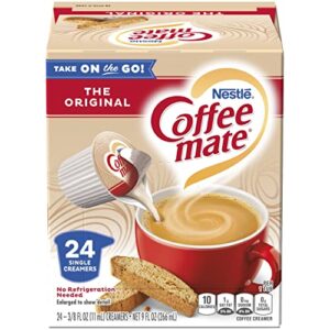 nestle coffee mate original liquid coffee creamer singles