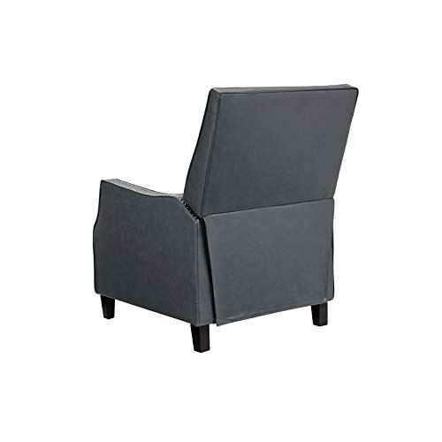 Lane Home Furnishings Caspian Pushback Chair, Charcoal