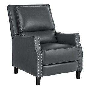 Lane Home Furnishings Caspian Pushback Chair, Charcoal