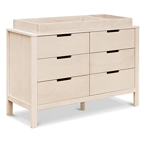 Carter's by DaVinci Double Colby 6-Drawer Dresser, Washed Natural