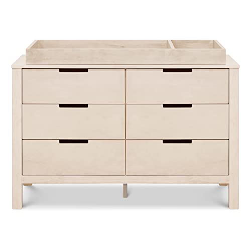 Carter's by DaVinci Double Colby 6-Drawer Dresser, Washed Natural