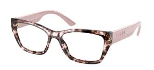 prada pr 11yv orchid tortoise 54/16/140 women eyewear frame