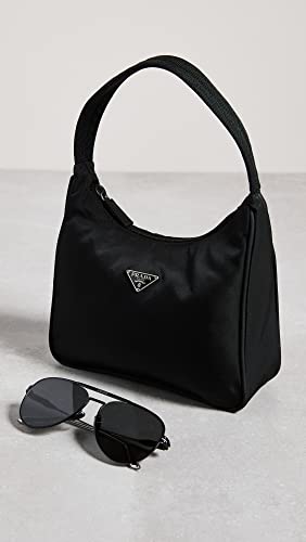 Prada Women's Pre-Loved Sport Shoulder Bag, Tessuto, Black, One Size