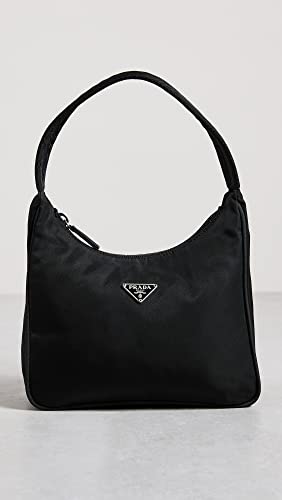 Prada Women's Pre-Loved Sport Shoulder Bag, Tessuto, Black, One Size