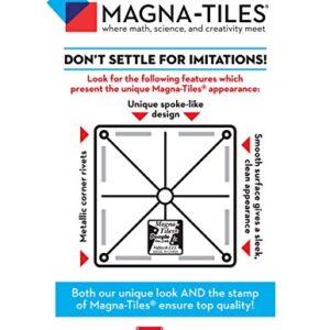 Magna Tiles Rectangles Expansion Set, The Original Magnetic Building Tiles for Creative Open-Ended Play, Educational Toys for Children Ages 3 Years + (8 Pieces)