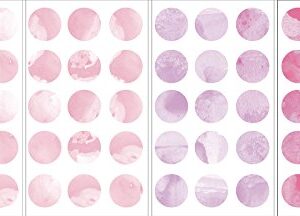 WallPops DWPK2466 Watercolor Dots Wall Art Kit, Pink