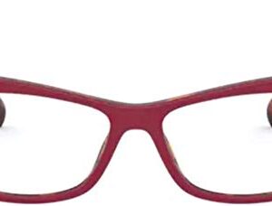 Prada PR 15XV Women's Eyeglasses Red/Havana 53