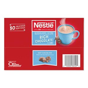 Nestle Cocoa Mix No Sugar Added 30 Count .28 Oz Packets