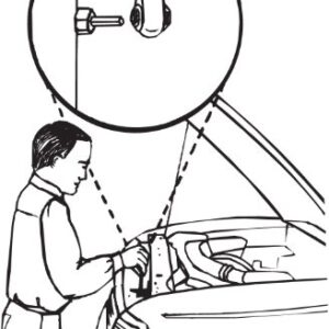 Lisle 14540 Headlight Adjusting Ratchet for Ford