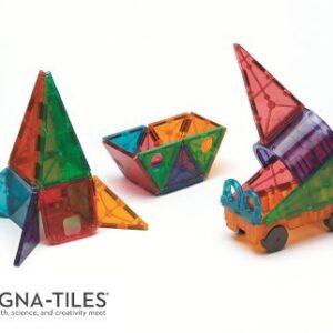 Magna-Tiles Deluxe Set, The Original Magnetic Building Tiles For Creative Open-Ended Play, Educational Toys For Children Ages 3 Years + (48 Pieces)