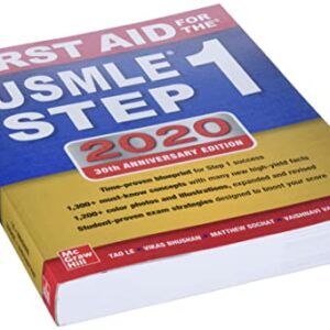 First Aid For the USMLE Step 1 2020, Thirtieth Edition