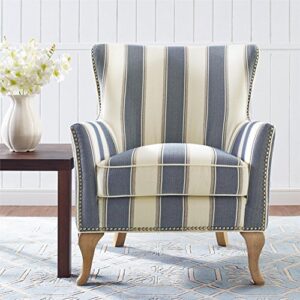 Dorel Living Reva Accent Chair, Blue