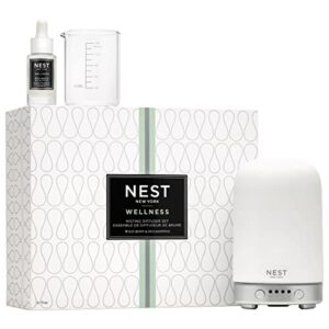 nest fragrances wild mint & eucalyptus misting diffuser set