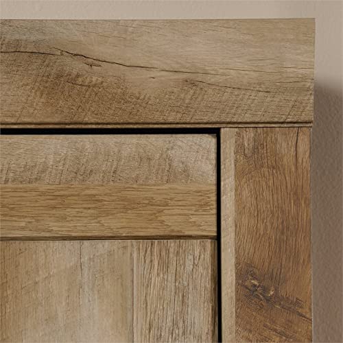 Sauder Adept Storage Narrow Storage Cabinet, Craftsman Oak finish