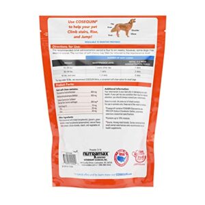 Nutramax Cosequin Joint Health Supplement for Dogs - With Glucosamine, Chondroitin, MSM, and Omega-3's, 120 Soft Chews